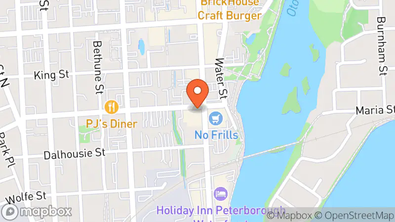 Map showing location of Knotanew Book Store