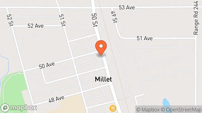 Map showing location of Knotted Sunflower Market