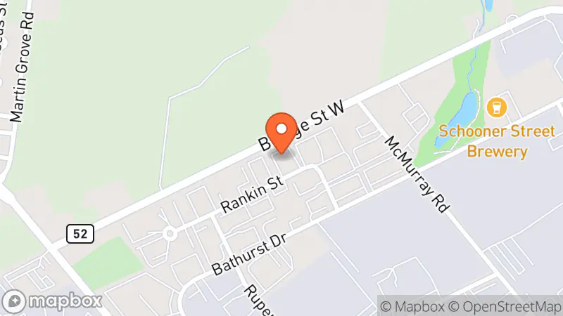 Map showing location of KW Consignment Inc.