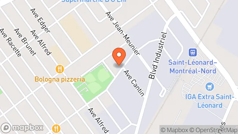 Map showing location of La Cachette (The Trove)