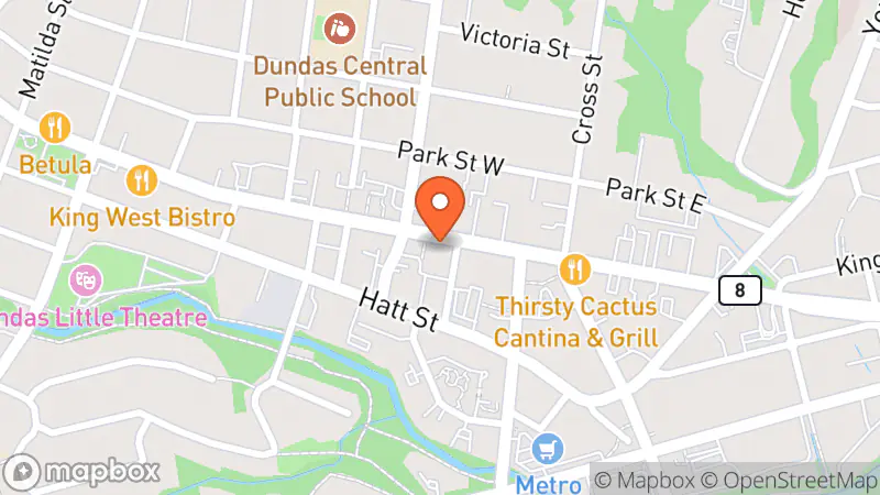 Map showing location of La Rouge Consignment