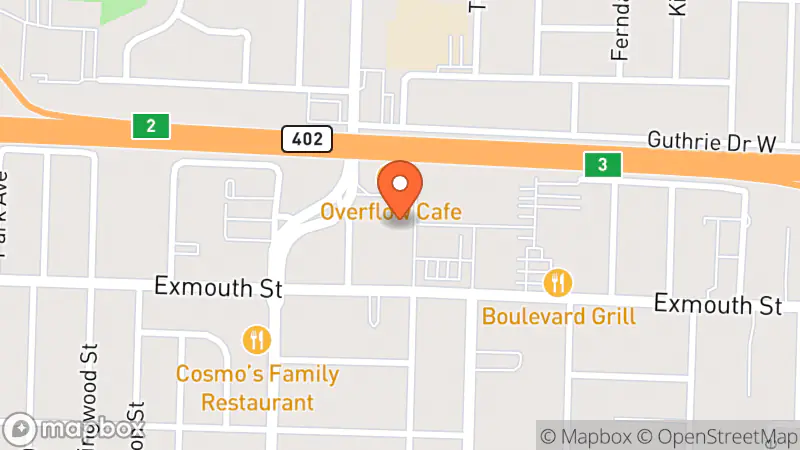 Map showing location of Labels For Less