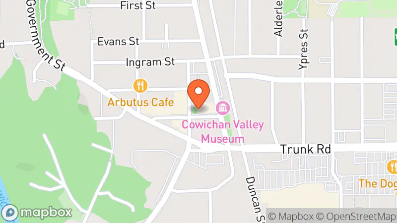 Map showing location of Laine Vintage & The Underground Mall