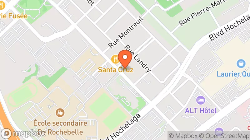Map showing location of L’Archive Friperie-Boutique