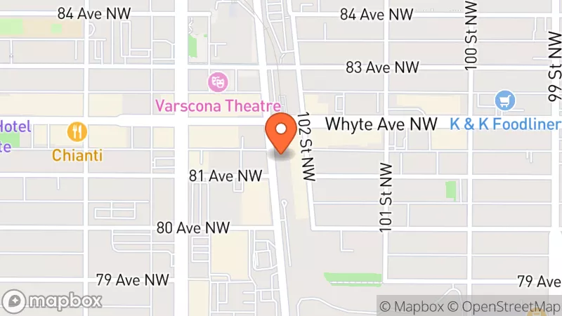 Map showing location of LastCall Vintage & Thrift