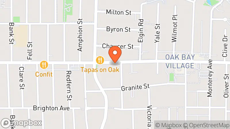 Map showing location of Lazy Susan's