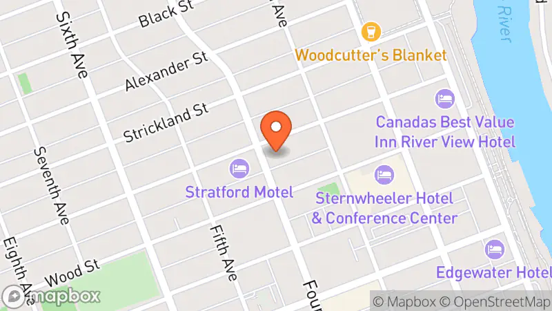 Map showing location of Le Bazaar, Vintage & Collectibles