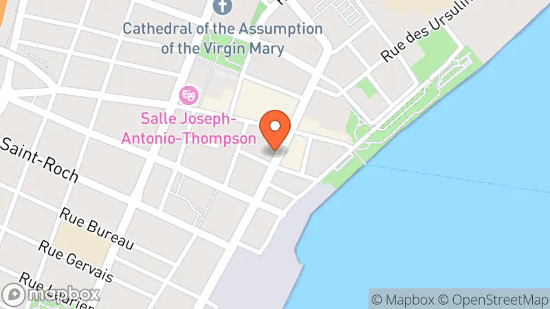 Map showing location of Le Thrift Social