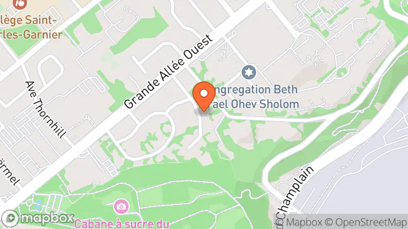 Map showing location of LePlacard