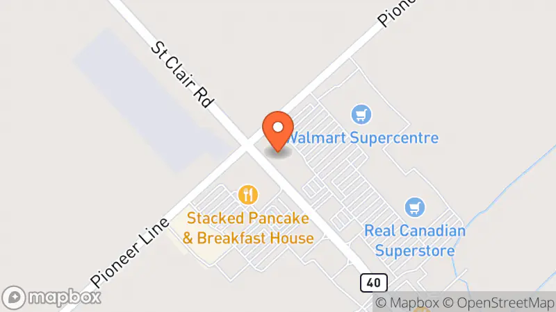 Map showing location of Liquidation Zone