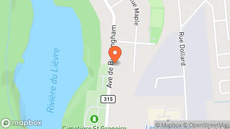 Map showing location of Lire à rabais