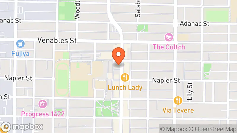 Map showing location of Little Earth Children's Store