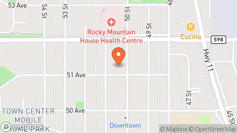 Map showing location of Little House of Hopes