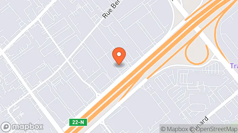 Map showing location of Livres à moitié prix