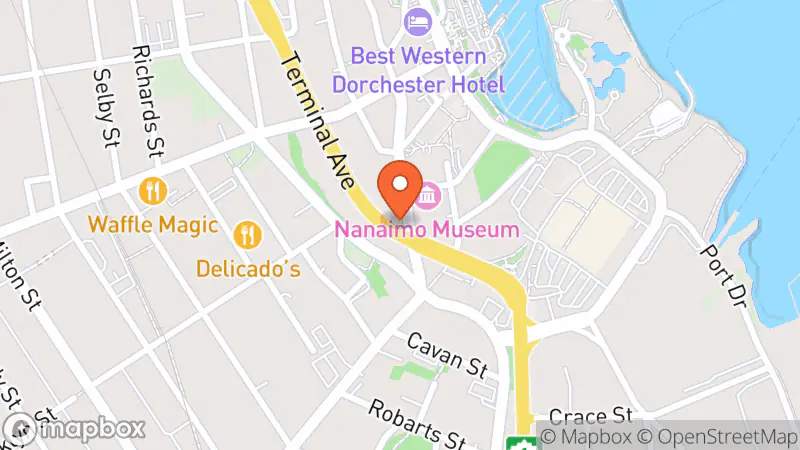 Map showing location of Lucky Cloud