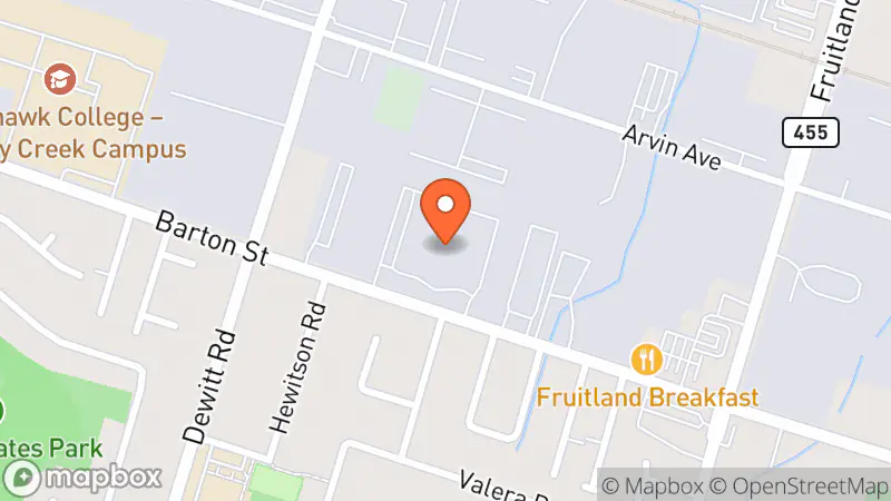 Map showing location of Lucky Find Store