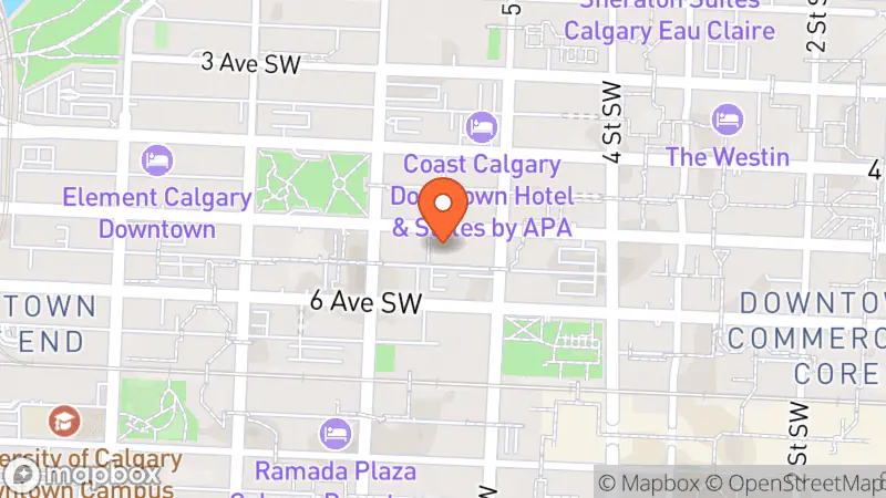 Map showing location of Luxe Du Jour