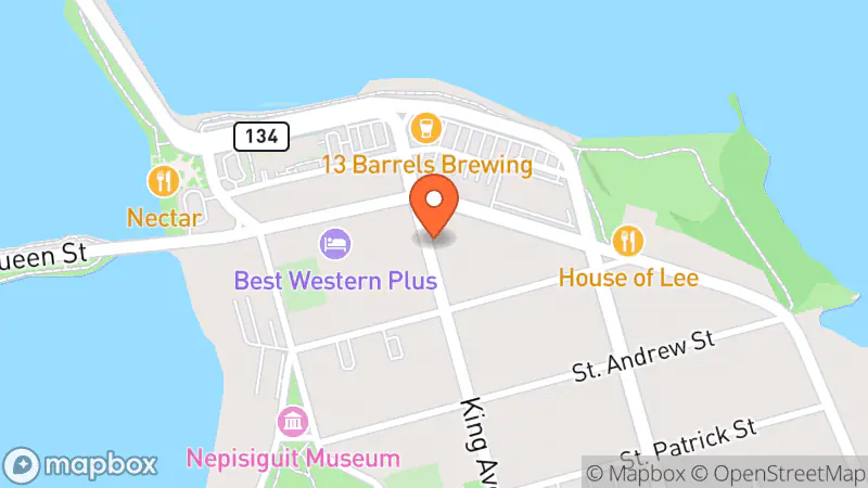 Map showing location of Magasin 2nd Chance Store