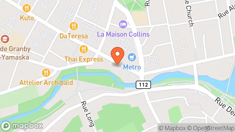 Map showing location of Magasin La Remise Inc.