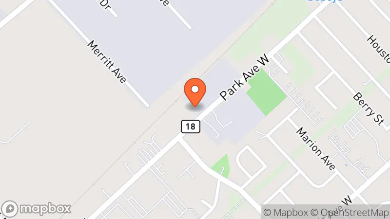 Map showing location of Magnolia Room Vintage & Consignment