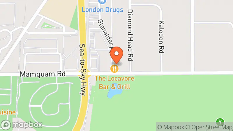 Map showing location of Makers Flea Trading Post