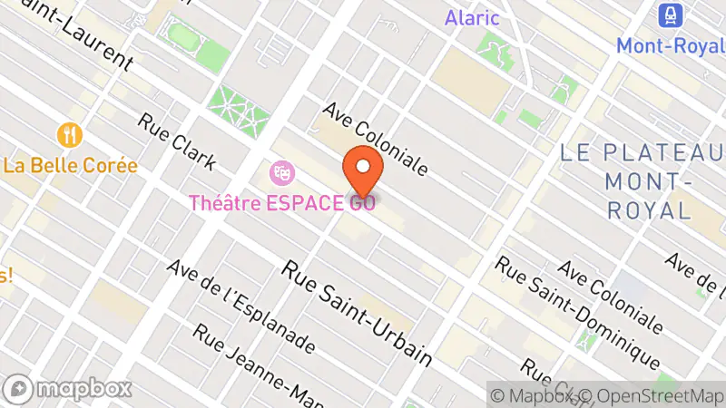 Map showing location of Mala Mtl