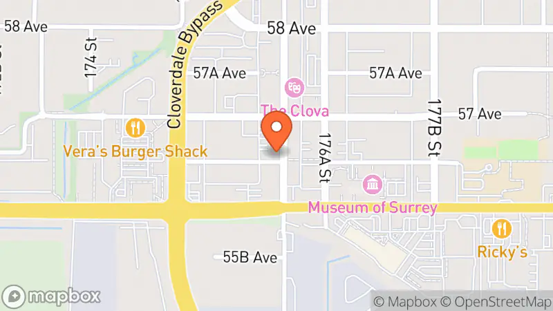 Map showing location of Mama Karen's Korner | RAPS Vintage & Collectibles Store