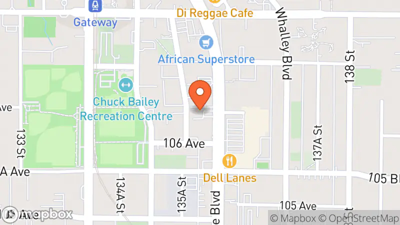 Map showing location of Mcc Thrift Shop