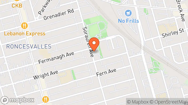 Map showing location of MHC Vintage