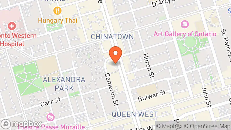 Map showing location of Mike Panagapko's Recycling & Resale