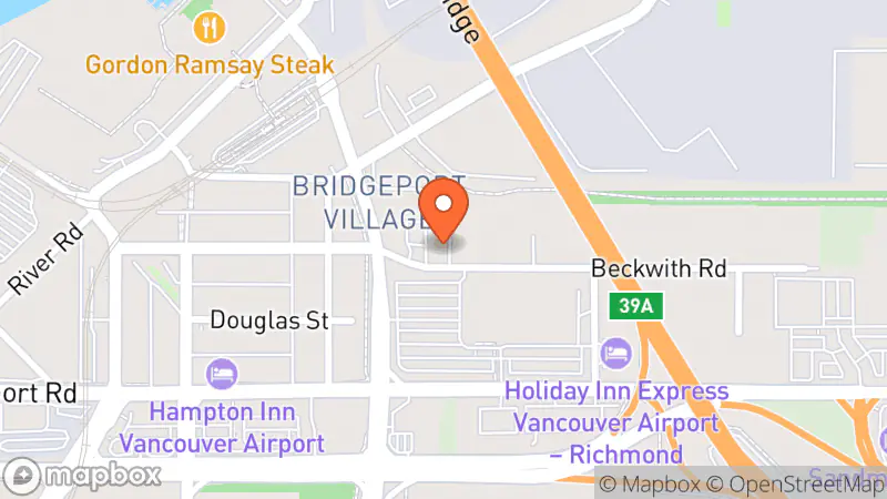 Map showing location of Million Bag Luxury Resale