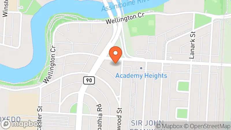 Map showing location of Missing Pieces Discontinued Tableware