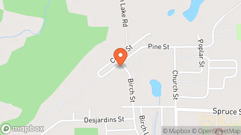 Map showing location of MissSienna