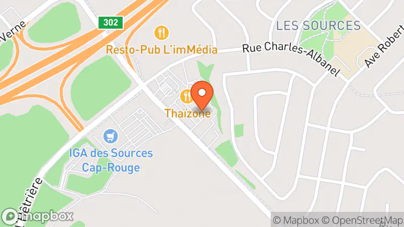 Map showing location of Mlle et Coco