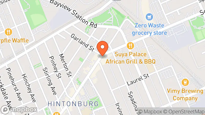 Map showing location of Motif Boutique