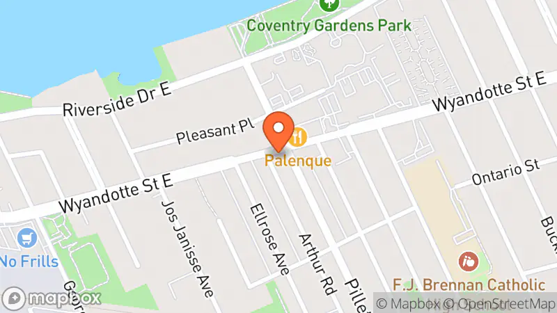 Map showing location of Names That Impress