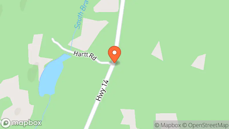 Map showing location of Nan’s Wildflower Wardrobe