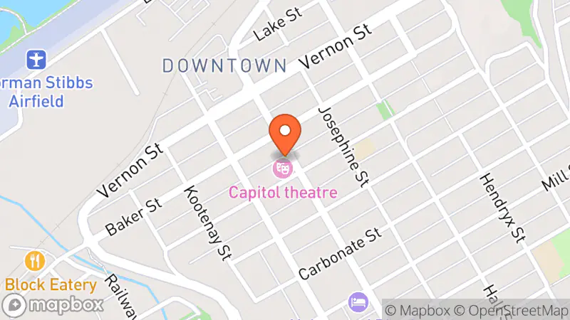 Map showing location of Nature's Clothing Company