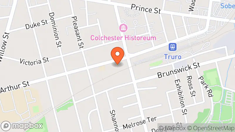 Map showing location of New To You - STEPs on Arthur