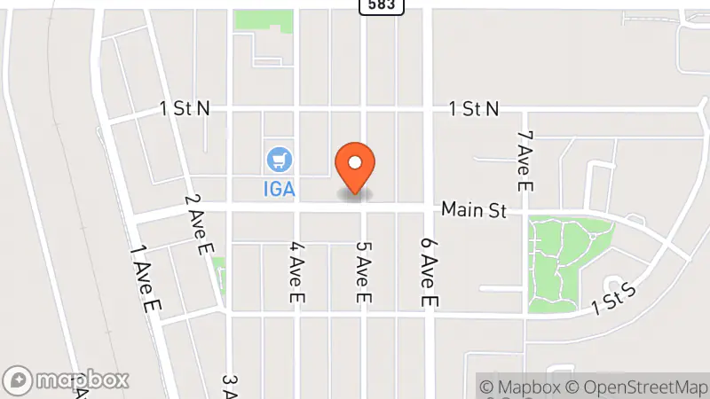 Map showing location of New to You