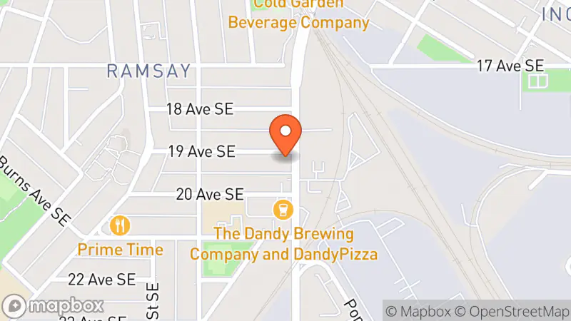 Map showing location of Next level thrift store