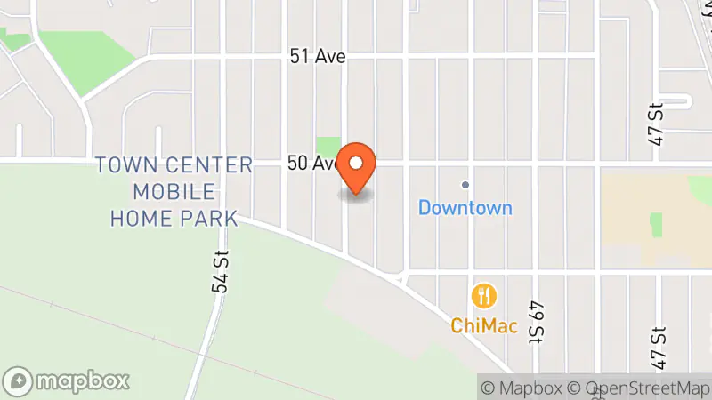 Map showing location of Next To New