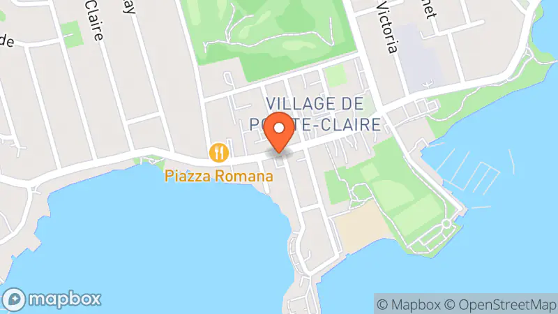 Map showing location of Nifty Thrift MTL