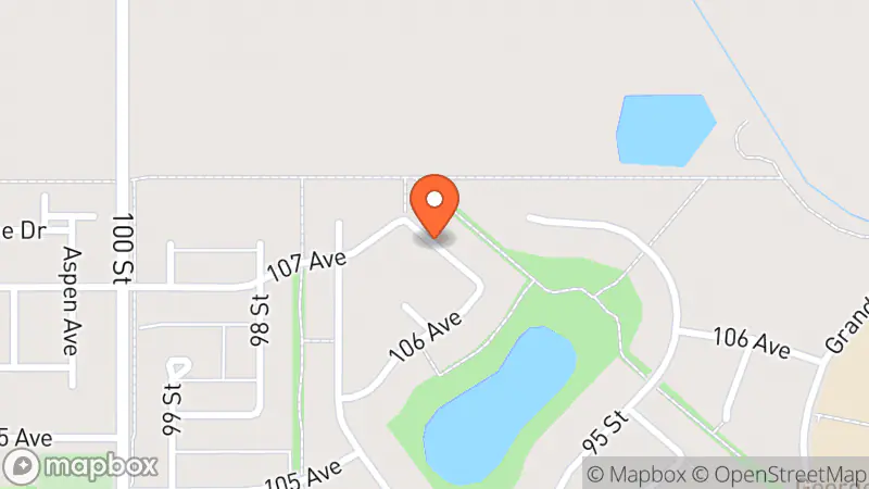 Map showing location of Northern Lights Resale Co.