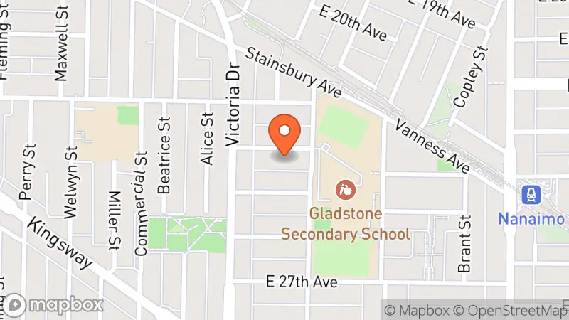 Map showing location of Odd Fabric