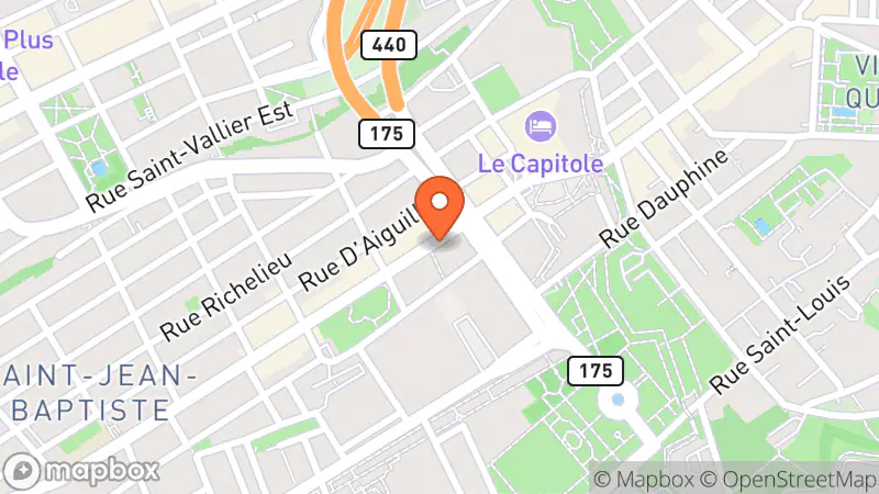 Map showing location of Oh la la! Boutique Eco Chic