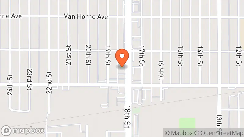 Map showing location of Ollman's House