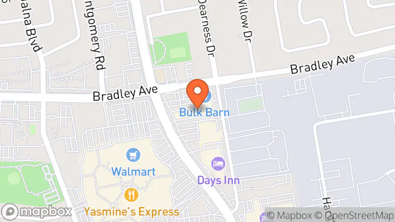 Map showing location of Once Upon A Child London, ON - South