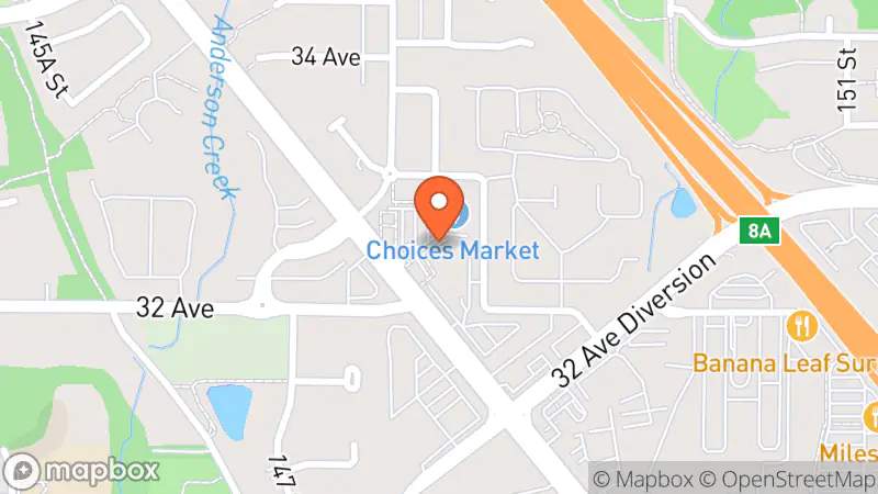 Map showing location of Once Upon A Child Surrey