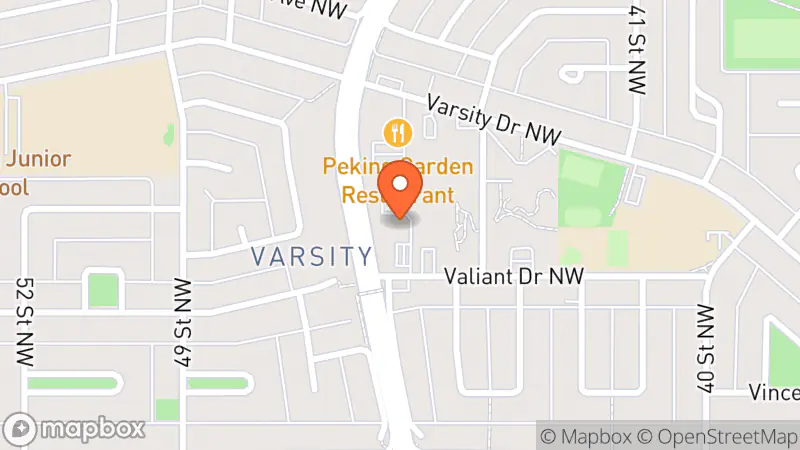 Map showing location of Once Upon A Child